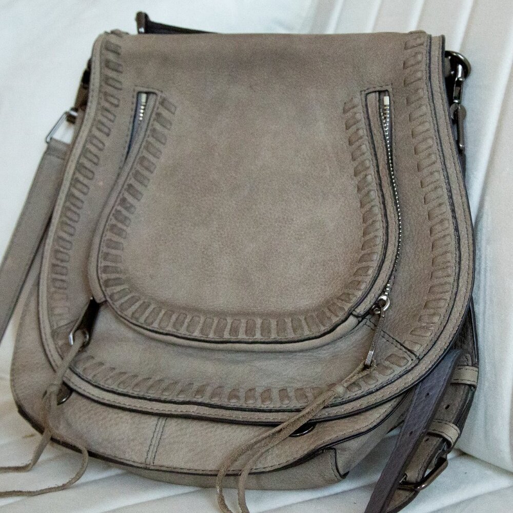 Rebecca Minkoff Suede Saddle bag - Picture 2 of 6